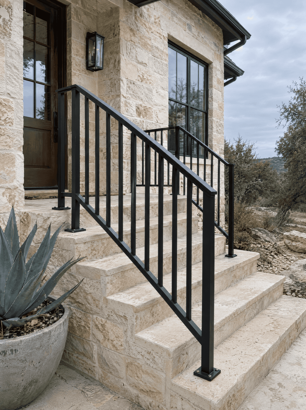 Custom steel and iron metalwork, gates and railings in San Antonio, Texas by Klema Builders